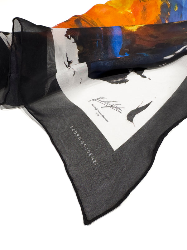Silk Chiffon Foulard - The Unfortunate Encounter