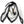 Load image into Gallery viewer, Silk Chiffon Foulard - Splatter Man