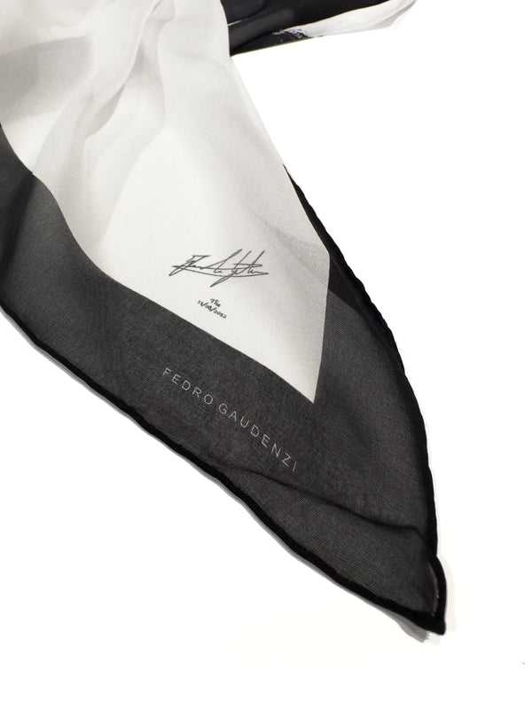 Silk Chiffon Foulard - The