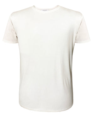 Hand-Made Silk T-shirt White
